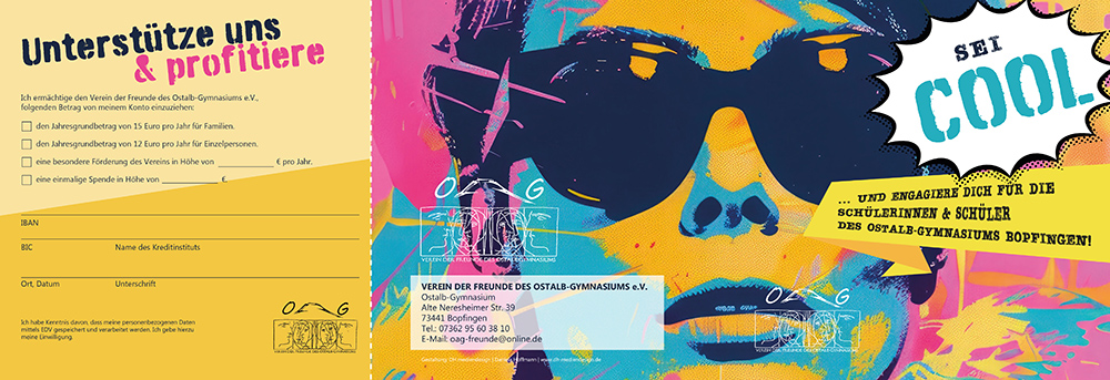 flyer freunde vorderseite
